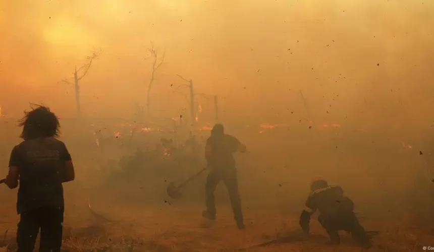 Incendios se extienden por toda Grecia