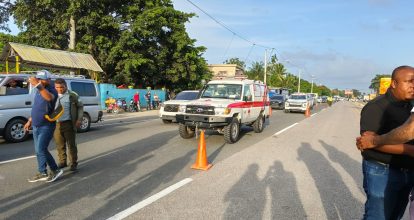 Hombre muere tras ser atropellado por yipeta en la autopista Duarte