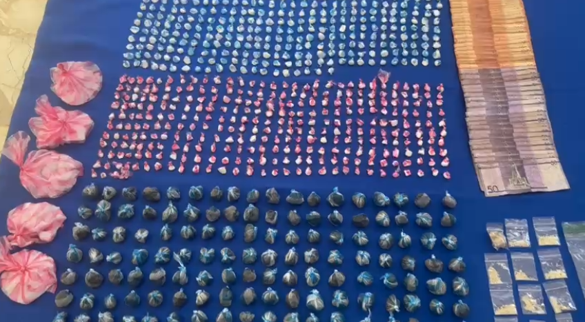 Confiscan más de 6,000 gramos de presuntas drogas en Capotillo y detienen a cinco personas