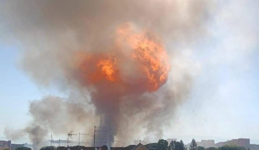 Explosión en gasolinera de Roma deja al menos 20 heridos, incluidos nueve policías
