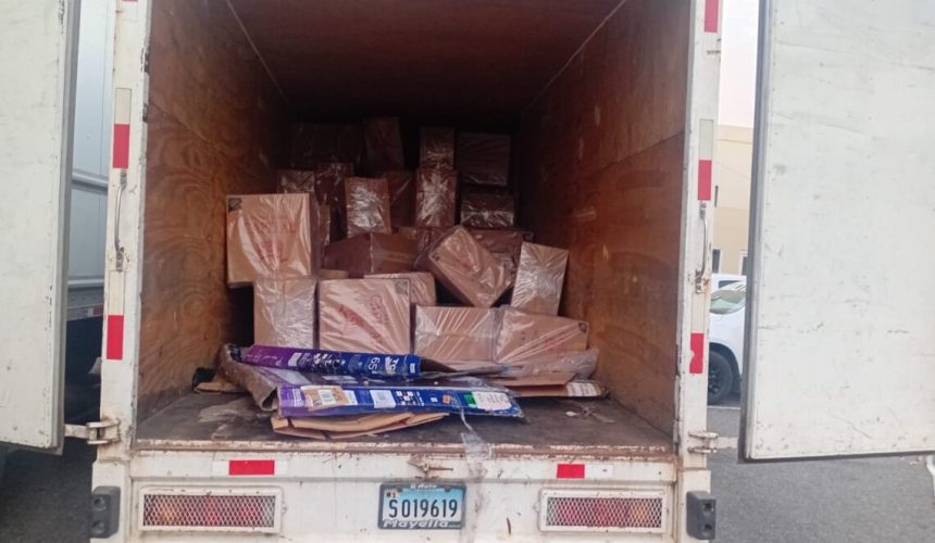 Decomisan 3.3 millones de cigarrillos de contrabando en La Vega