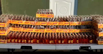 Ejército incautó más de 900 unidades de whisky de contrabando en Elías Piña