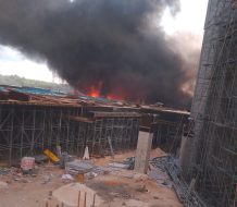 Reportan incendio en sótano del complejo turístico en construcción en Punta Cana