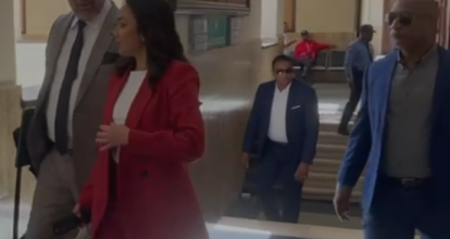 Faride Raful acude al Palacio de Justicia para audiencia de medida de coerción contra Ingrid Jorge