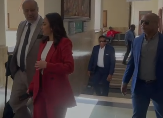 Faride Raful acude al Palacio de Justicia para audiencia de medida de coerción contra Ingrid Jorge