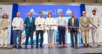 Gobierno entrega moderno Pabellón de Esgrima en el Centro Olímpico Juan Pablo Duarte
