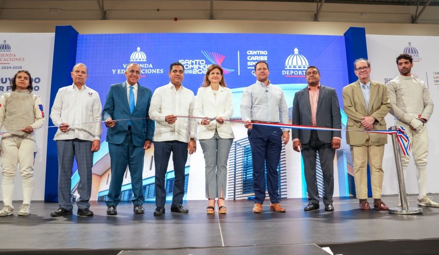 Gobierno entrega moderno Pabellón de Esgrima en el Centro Olímpico Juan Pablo Duarte