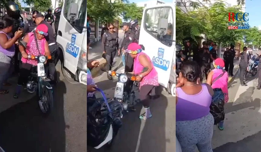 Operativo frente al Ney Arias desaloja a vendedores; denuncian pérdida de pertenencias