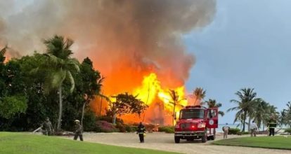 Confirman 12 villas afectadas por incendio en Cap Cana, según Johnny Espinal