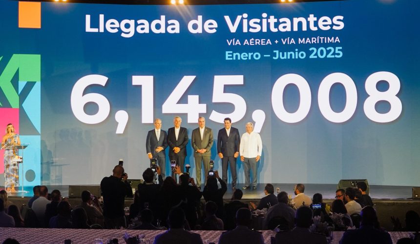 RD supera los 6 millones de visitantes en primer semestre