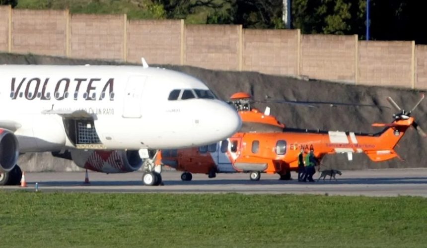 Un hombre muere succionado por el motor de un avión en el aeropuerto de Bérgamo