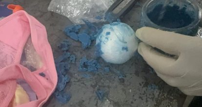 DNCD Incauta velones y peluche lleno de fibras de presunta cocaína