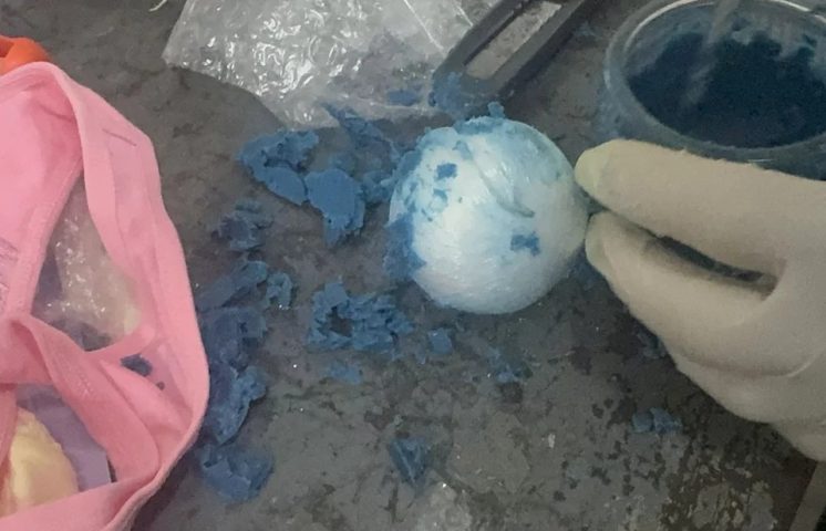 DNCD Incauta velones y peluche lleno de fibras de presunta cocaína