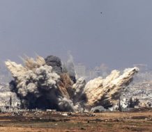 Al menos 10 muertos en un bombardeo israelí contra una escuela en el norte de Gaza