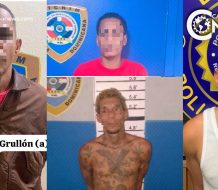 Arrestan a “El Gallo”, “Miguel”, “Nava” y “Arcángel” por distintos robos en Santiago