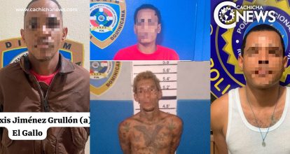 Arrestan a “El Gallo”, “Miguel”, “Nava” y “Arcángel” por distintos robos en Santiago
