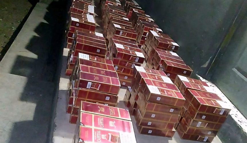 Confiscan 100 mil unidades de cigarrillos de contrabando en Dajabón