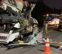 Mueren cinco personas en un accidente con autobuses universitarios en Brasil