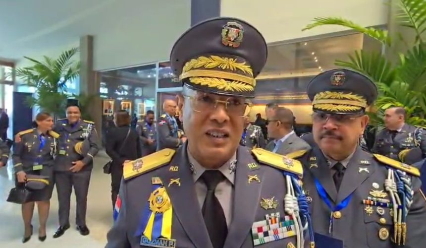 Director de la Policía Nacional destaca baja tasa de homicidios en Santiago