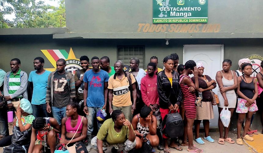 Detienen 33 ciudadanos haitianos indocumentados en operativos en Montecristi