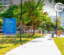 Alcaldía del DN inaugura el parque Areíto, un minipulmón ecológico en Los Cacicazgos