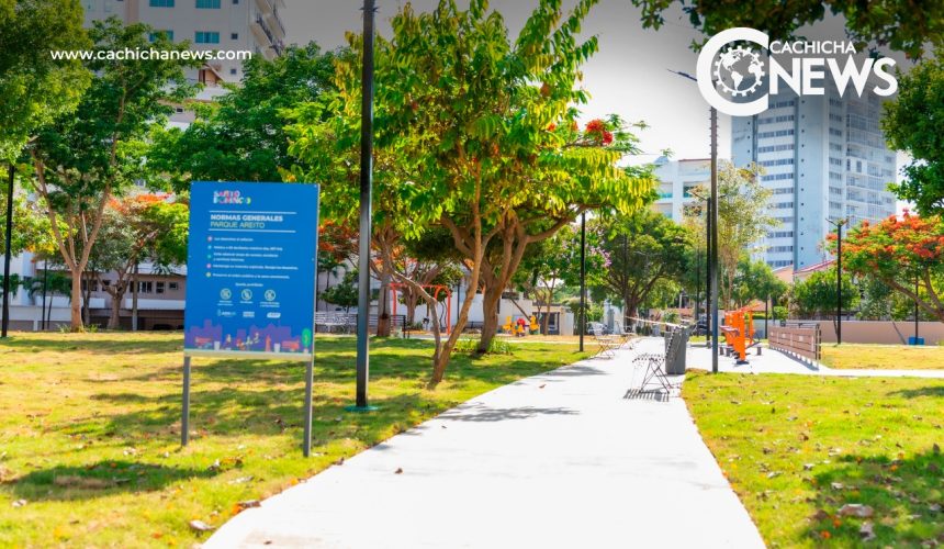 Alcaldía del DN inaugura el parque Areíto, un minipulmón ecológico en Los Cacicazgos