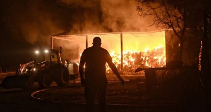 Tres nuevos incendios forestales en Grecia obligan a evacuar a unas 1.300 personas