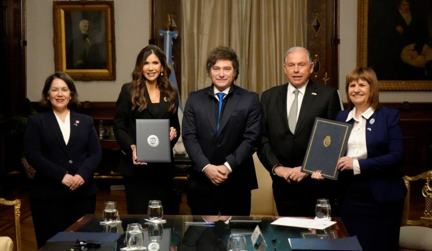 Los Gobiernos de Milei y Trump avanzan hacia la exención de visados para argentinos