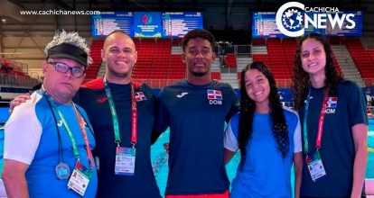 Ocho atletas de RD compiten en Campeonato Mundial de Deportes Acuáticos Singapur