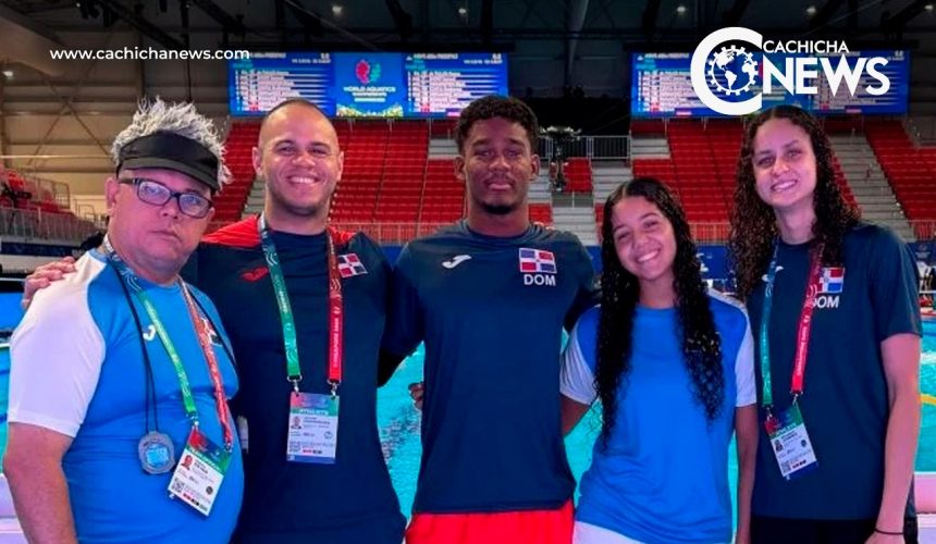 Ocho atletas de RD compiten en Campeonato Mundial de Deportes Acuáticos Singapur
