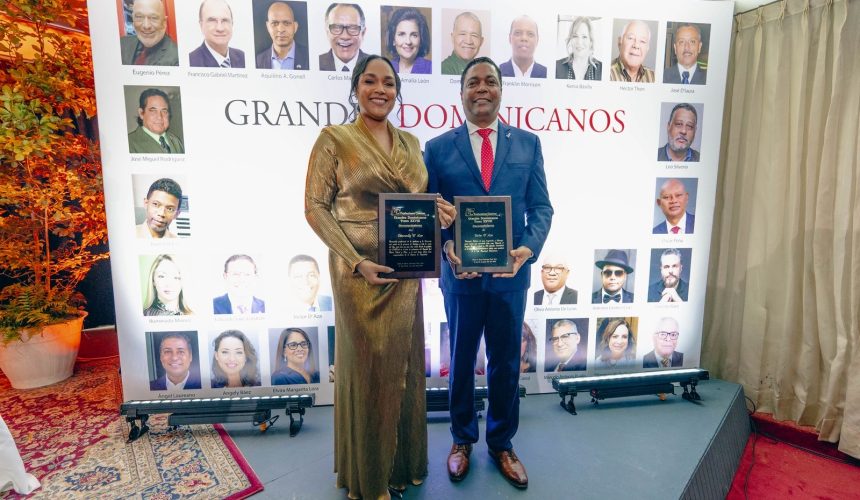 Reconocen a Víctor D’Aza y Dharuelly D’Aza por su impacto en la política y el servicio público dominicano