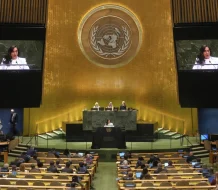 Conferencia de ONU exige a Israel comprometerse con la creación del Estado palestino