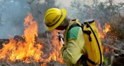 Incendio forestal arrasa bosques en Guantánamo, Cuba