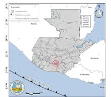 Temblor de 5.2 sacude a Guatemala