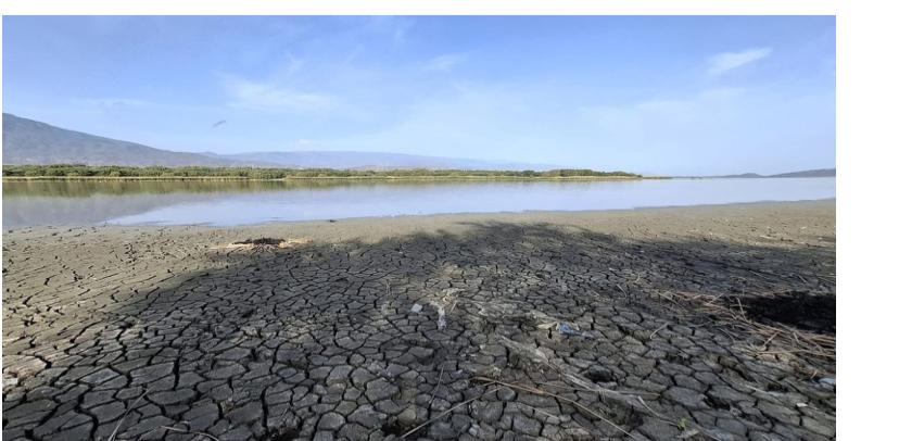 Pescadores de Cabral exigen acción del INDRHI ante sequía que asfixia la Laguna Rincón