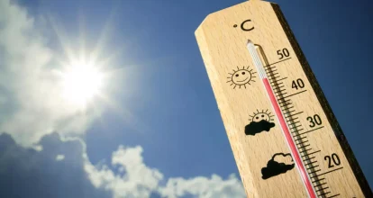 Altas temperaturas y polvo de Sahara para este lunes en varias partes del país