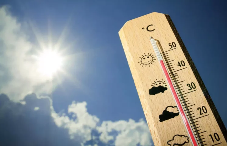 Altas temperaturas y polvo de Sahara para este lunes en varias partes del país