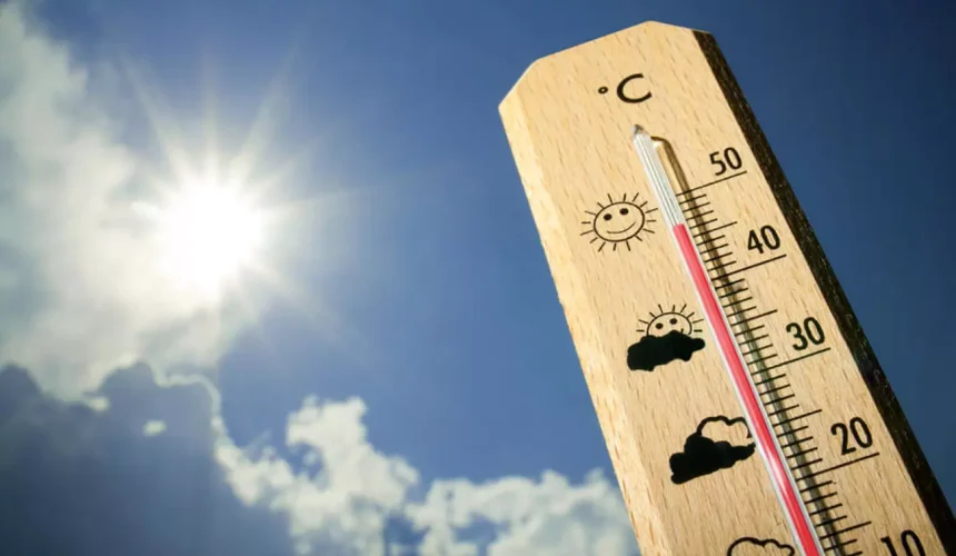 Altas temperaturas y polvo de Sahara para este lunes en varias partes del país