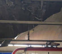 Suspenden servicio parcial del Metro de Santo Domingo por desajuste en plafón