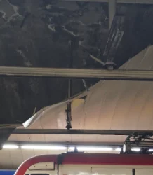 Suspenden servicio parcial del Metro de Santo Domingo por desajuste en plafón