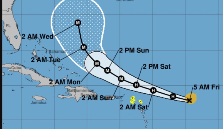 Puerto Rico, bajo alerta de inundaciones repentinas por la tormenta tropical Erin