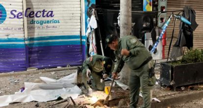 Se registra nuevo atentado en zona de alto tránsito comercial de Colombia