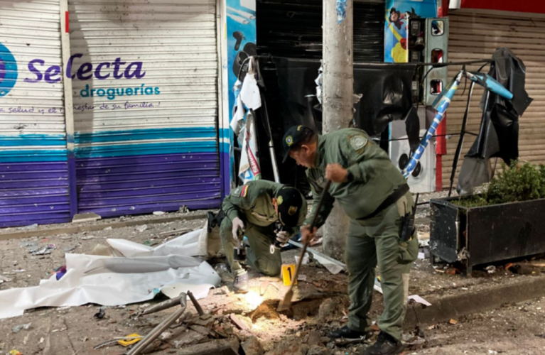 Se registra nuevo atentado en zona de alto tránsito comercial de Colombia