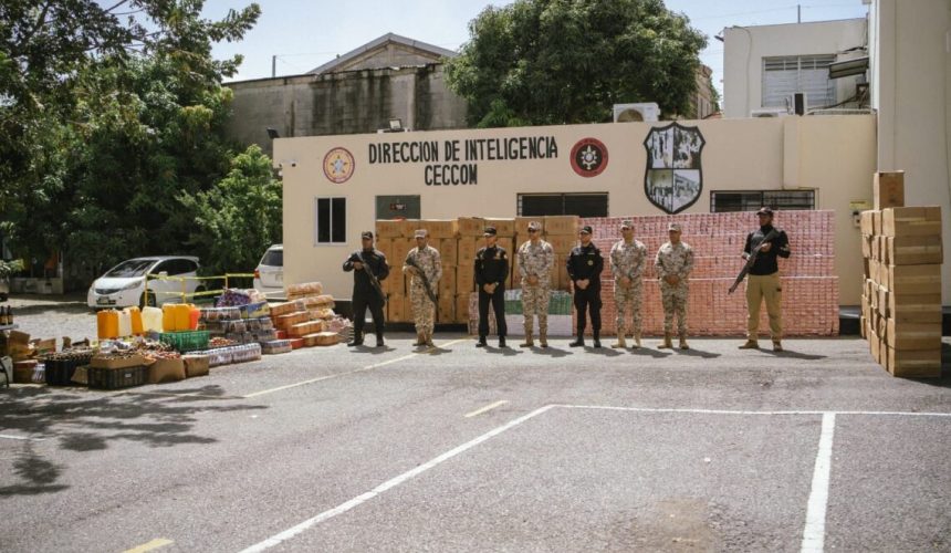 Cesfront confisca y entrega más de millón y medio de cigarrillos de contrabando