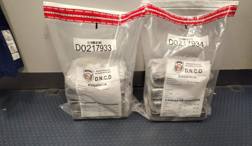 Autoridades dominicanas frustran envío de ocho paquetes de cocaína a España