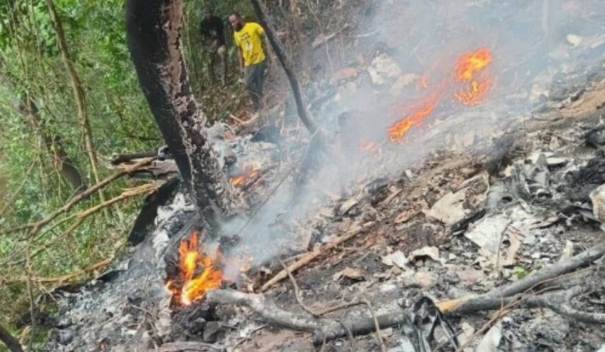 Mueren 8 personas, entre ellas dos ministros, tras accidente de helicóptero en Ghana