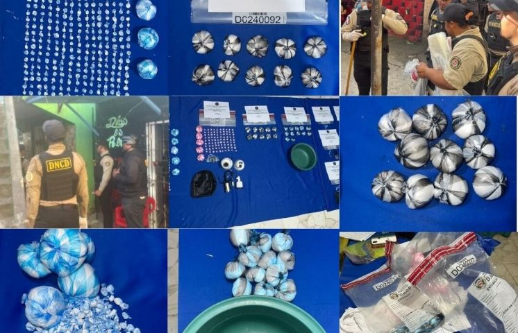 Arrestan a siete hombres e incautan drogas en operativo en Capotillo