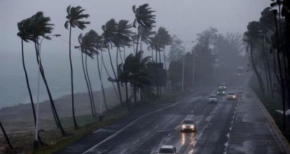 Fuertes lluvias y ráfagas de viento este sábado por efectos lejanos de huracán Erin