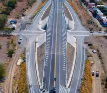 Presidente Abinader inaugurará hoy Circunvalación de Baní con una extensión de 19 KM