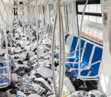 Ejecutan primera prueba con carga completa en la Línea 2C del Metro de Santo Domingo